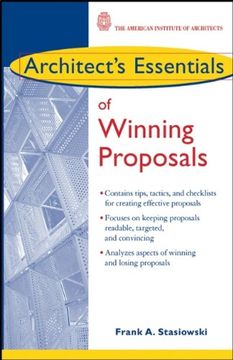portada Architect's Essentials of Winning Proposals (The Architect's Essentials of Professional Practice)
