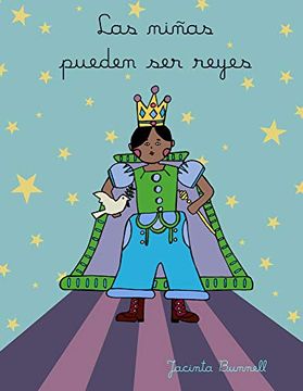 portada Las Niñas Pueden ser Reyes: Libro Para Colorear (Reach and Teach)