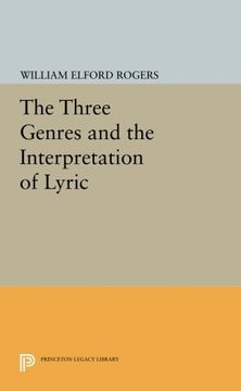 portada The Three Genres and the Interpretation of Lyric (Princeton Legacy Library) (in English)
