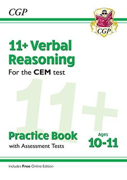 portada New 11+ cem Verbal Reasoning Practice Book & Assessment Tests - Ages 10-11 (en Inglés)