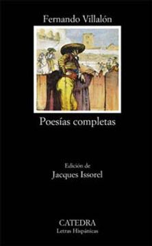 portada Poesías completas . Edición de Jacques Issorel (in Spanish)