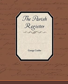 portada the parish register (en Inglés)