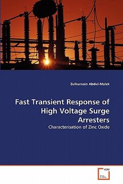 portada fast transient response of high voltage surge arresters (en Inglés)
