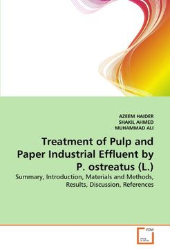 portada treatment of pulp and paper industrial effluent by p. ostreatus (l.) (en Inglés)