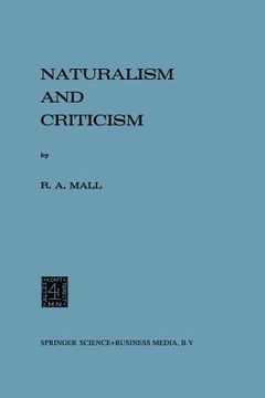 portada naturalism and criticism (en Inglés)