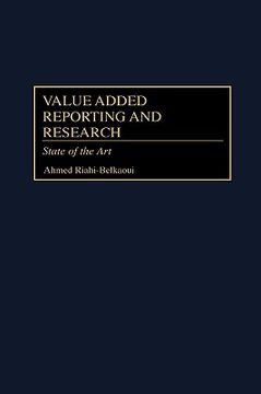 portada value added reporting and research: state of the art (en Inglés)