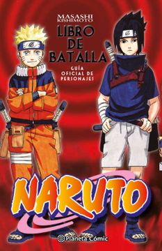 portada Naruto Guía nº 02 Libro de Batalla: Guía Oficial de Personajes (Manga Artbooks) (in Spanish)
