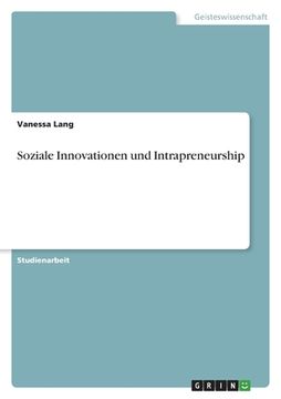 portada Soziale Innovationen und Intrapreneurship (in German)