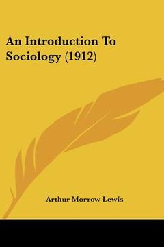 portada an introduction to sociology (1912) (en Inglés)