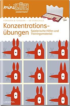 portada Minilük. Fördern & Fordern: Konzentrationsübungen. Vorschule/1. /2. Klasse (in German)