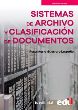 portada Sistemas de archivo y clasificación de documentos