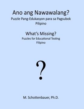 portada What's Missing?  Puzzles for Educational Testing: Filipino (Filipino Edition)
