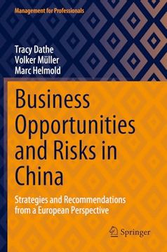 portada Business Opportunities and Risks in China: Strategies and Recommendations From a European Perspective (Management for Professionals)