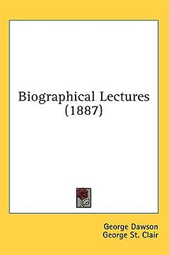 portada biographical lectures (1887) (en Inglés)