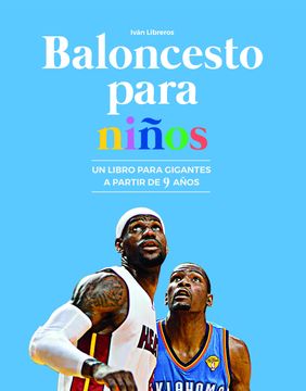 portada Baloncesto Para Niños: Un Libro Para Gigantes a Partir de 9 Años