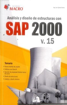 portada Analisis y Diseño de Estructuras con sap 2000 v. 15