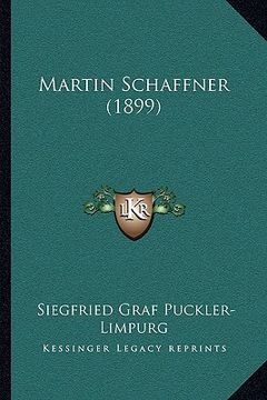 portada martin schaffner (1899) (en Inglés)