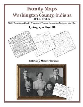 portada Family Maps of Washington County, Indiana (en Inglés)