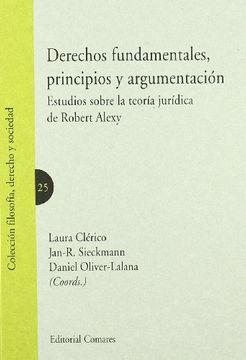 portada Derechos fundamentales, principios y argumentacion (Filosofia, Derecho Y Socie) (in Spanish)