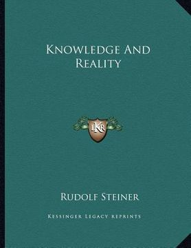 portada knowledge and reality