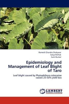 portada epidemiology and management of leaf blight of taro (en Inglés)