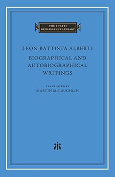 portada Biographical and Autobiographical Writings (The i Tatti Renaissance Library) 
