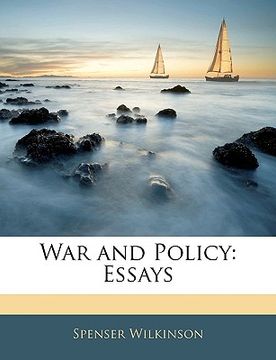 portada war and policy: essays (en Inglés)