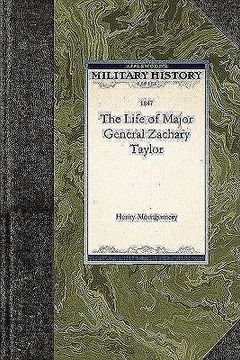 portada the life of major general zachary taylor (in English)