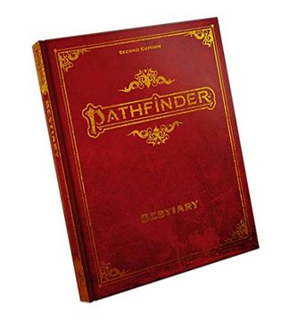 portada Pathfinder rpg 2nd Edition: Bestiary Hardcover Special Edition 