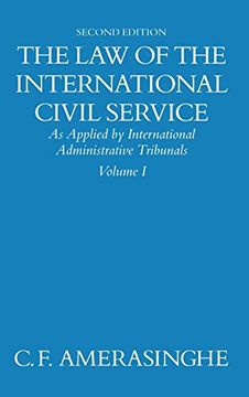 portada The law of the International Civil Service: (as Applied by International Administrative Tribunals) Volume i (en Inglés)