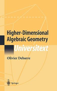 portada higher-dimensional algebraic geometry (en Inglés)