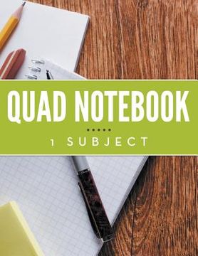 portada Quad Notebook - 1 Subject (en Inglés)