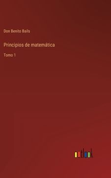 portada Principios de matemática: Tomo 1 (in Spanish)