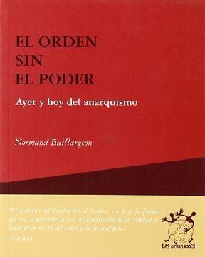 portada El Orden sin el Poder (in Spanish)