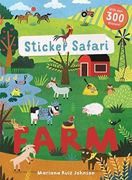 portada Sticker Safari: Farm (Paperback) (in English)