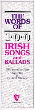 portada the words of 100 irish songs and ballads (en Inglés)