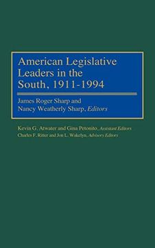 portada American Legislative Leaders in the South, 1911-1994 