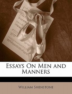 portada essays on men and manners