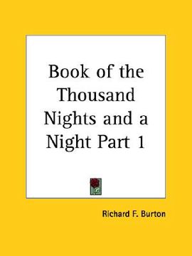 portada book of the thousand nights and a night part 1 (en Inglés)