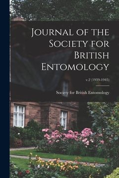 portada Journal of the Society for British Entomology; v.2 (1939-1945) (in English)