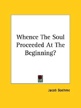 portada whence the soul proceeded at the beginning?