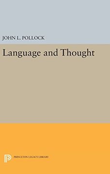 portada Language and Thought (Princeton Legacy Library) (in English)