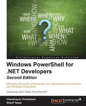 portada Windows PowerShell for .NET Developers - Second Edition (in English)