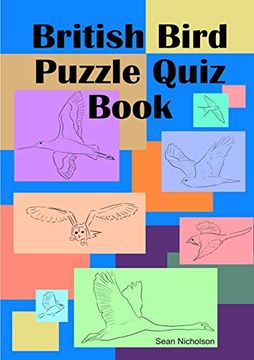 portada British Bird Puzzle Quiz Book (en Inglés)