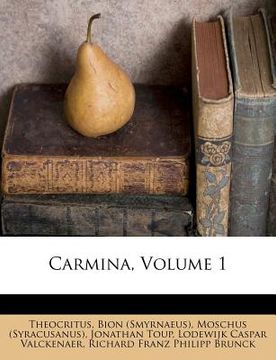 portada carmina, volume 1 (en Inglés)