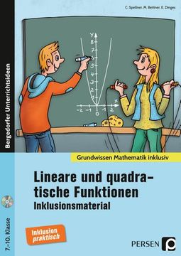 portada Lineare und Quadratische Funktionen - Inklusionsmaterial (en Alemán)