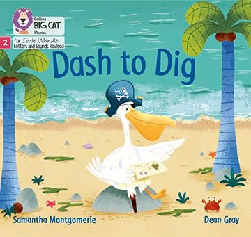portada Big cat Phonics for Little Wandle Letters and Sounds Revised – Dash to Dig: Phase 2 (en Inglés)