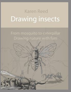 portada Drawing insects: From mosquito to caterpillar. Drawing nature with fun! (in English)