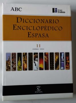 portada Diccionario Enciclopédico Espasa 11 Rondana - Tetera