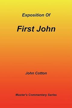 portada an exposition of first john (in English)